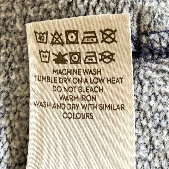 Mini Boden Kids' Cat Hoodie Size 8-9Y Blue Full Zip Hooded - Picture 9 of 10